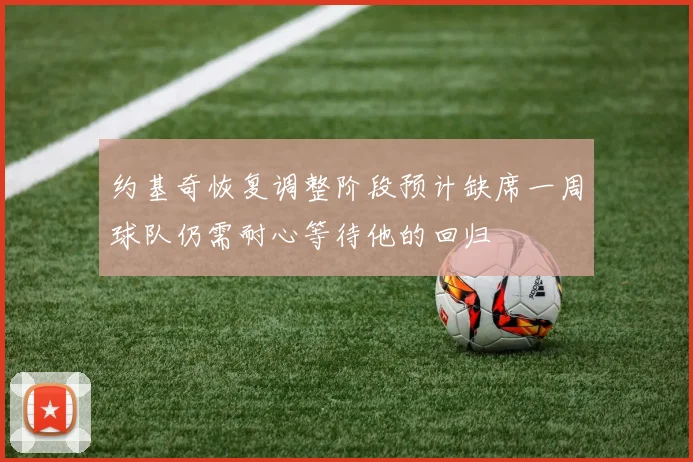 约基奇恢复调整阶段预计缺席一周球队仍需耐心等待他的回归
